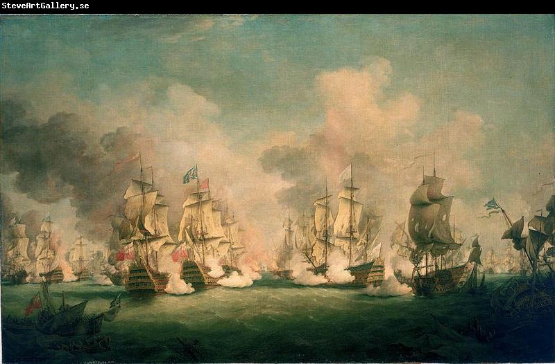 Richard Paton The Battle of Barfleur, 19 May 1692